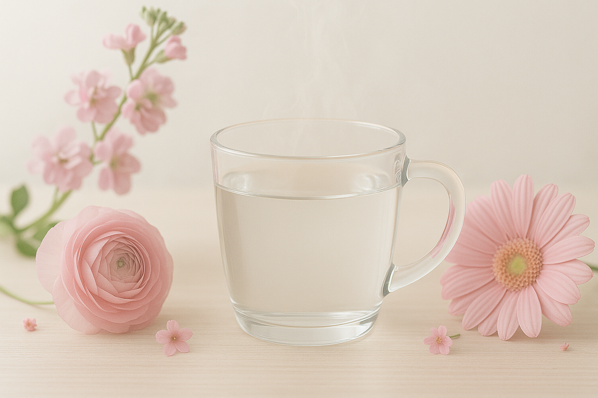 脂肪燃焼に必要な水分量と飲み方のコツをイメージした水とグラスの写真